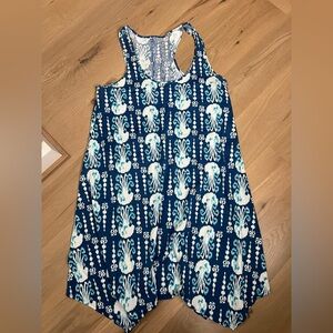 Lilly Pulitzer Blue Indigo "Get In Line"